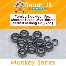 Tamiya Blackfoot, Fox, Monster Beetle, Mud Blaster, Novafox -12 Pcs Bearings Kit