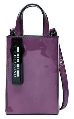 LIEBESKIND BERLIN Paper Bag Naplack Paperbag xxs Tasche Neo Orchid