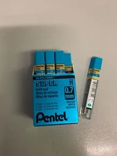 144 Pentel Mechanical Pencil Super Refill Leads - .7mm H 12 Tubes/12 per Tube 