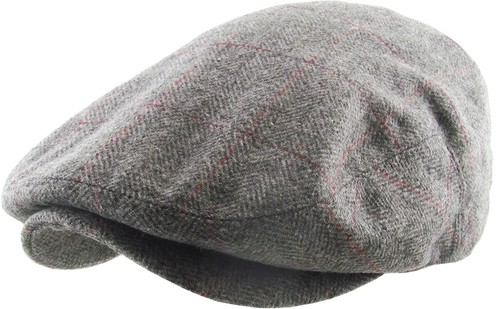 Newsboy Ivy Ascot Cabbie Hat Cap Plaid Wool Herringbone Gatsby Golf Driving - Picture 135 of 213