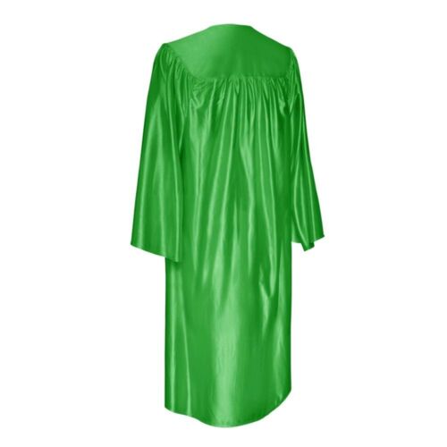 Vestido y gorra de graduación verde brillante Endea Graduation - Imagen 3 de 24