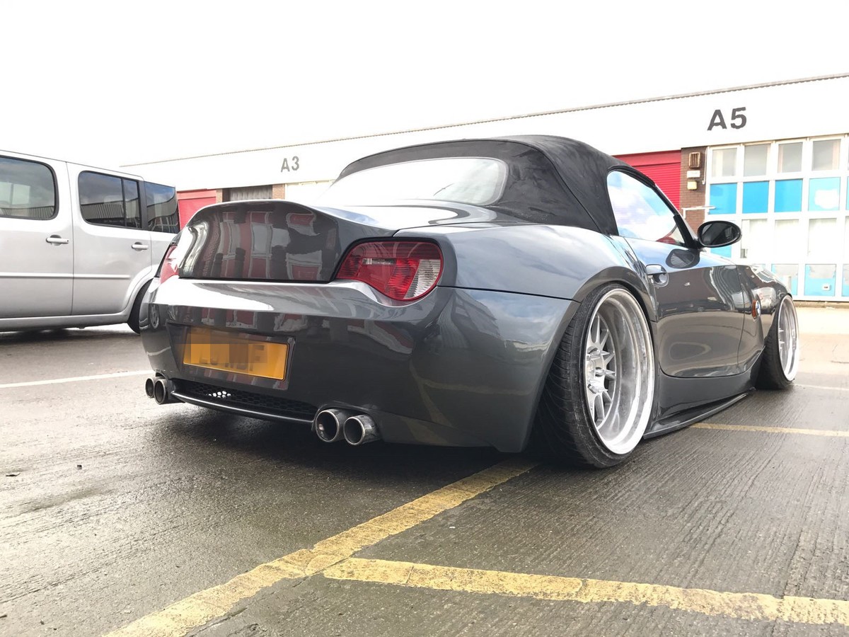 2003-2005 BMW Z4 E85 Rear Over Fender Arch Flares Kit For 03-05