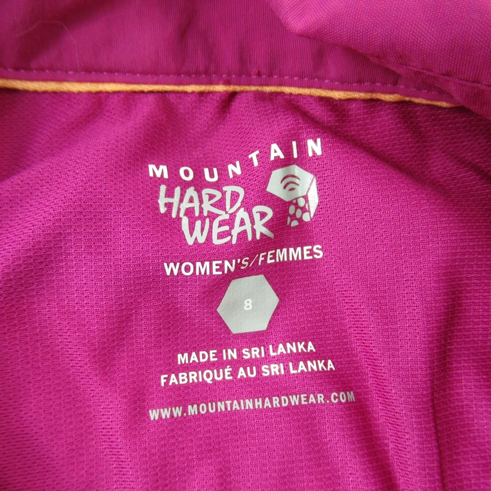 Camisa Mountain Hardwear Mujer 8 Manga Larga Botón Delantero Rosa Claro Foto 4 de 4