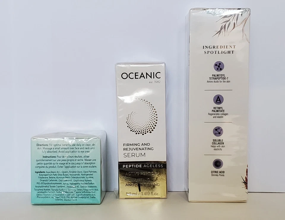 VIVO Per Lei Revival Marine Crema para Toda la Piel + Suero Facial Péptido + Colágeno Limpio Foto 4 de 4