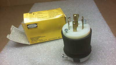 Hubbell HBL2521 Insulgrip Twist Lock Plug - New In Box