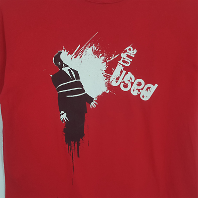 The Used Band Music Red T-Shirt Cotton All Size Unisex TH89