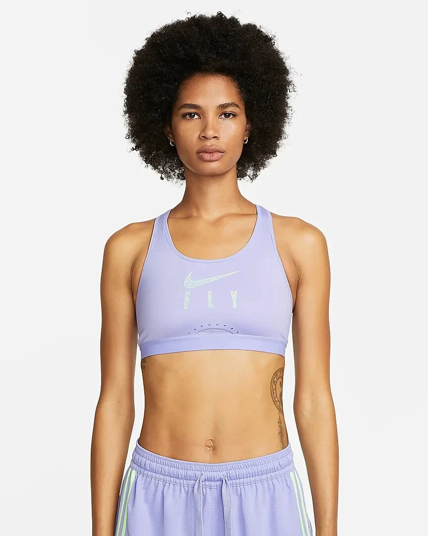 Buy Nike Women's Dri-Fit Swoosh High-Support Non-Padded Sports Bra