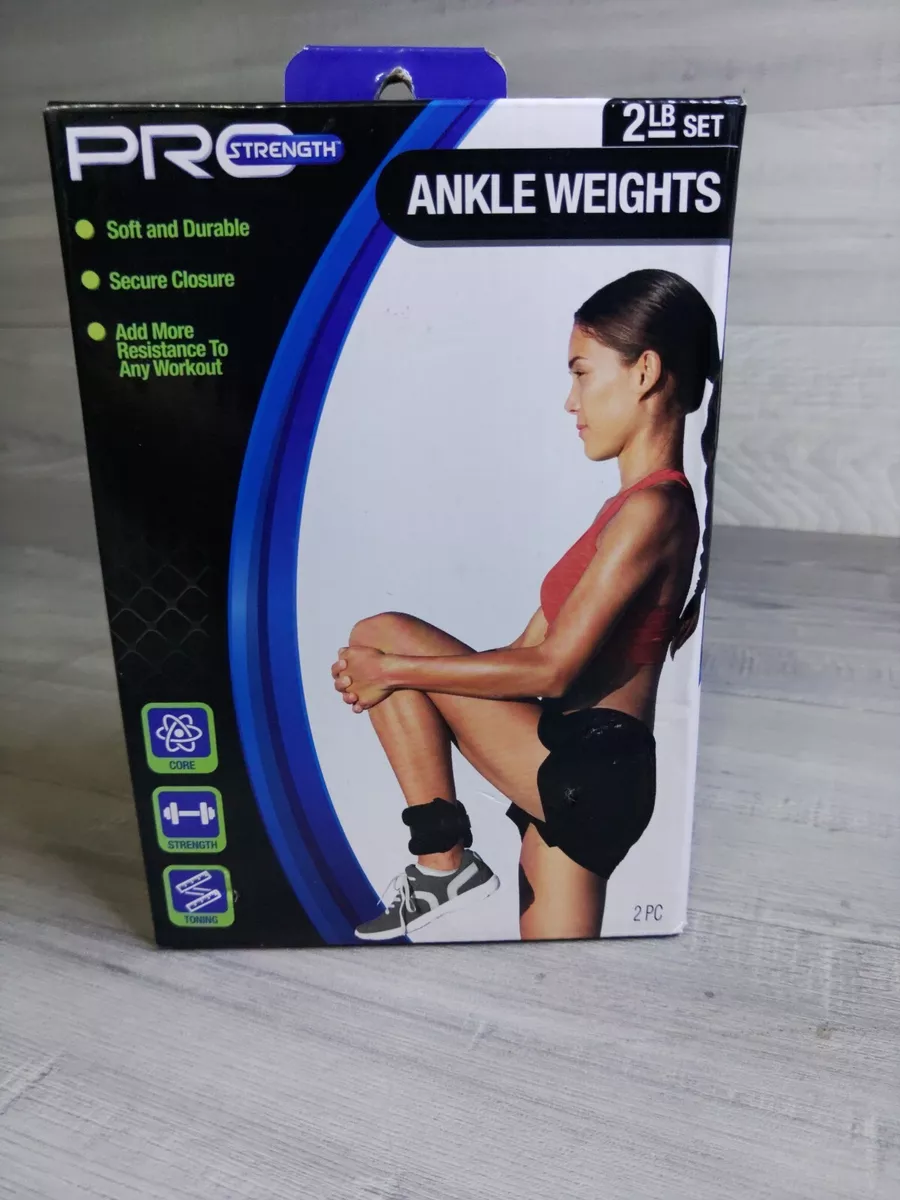 Pro Strength 2 LB Set Ankle Weights Core Strength and Toning. Brand New