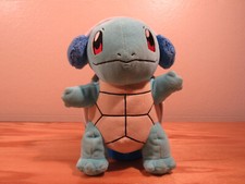 Pokemon Squirtle Holiday Christmas Plush, 8" Plush w/ Winter Earmuffs