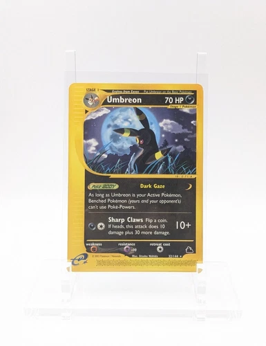 Pokemon SKYRIDGE - #32/144 Umbreon - Nonholo - ENG - Moderately Played