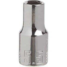 CRAFTSMAN Shallow Socket, Metric, 1/4-Inch Drive, 5.5mm, 6-Point (CMMT43511)