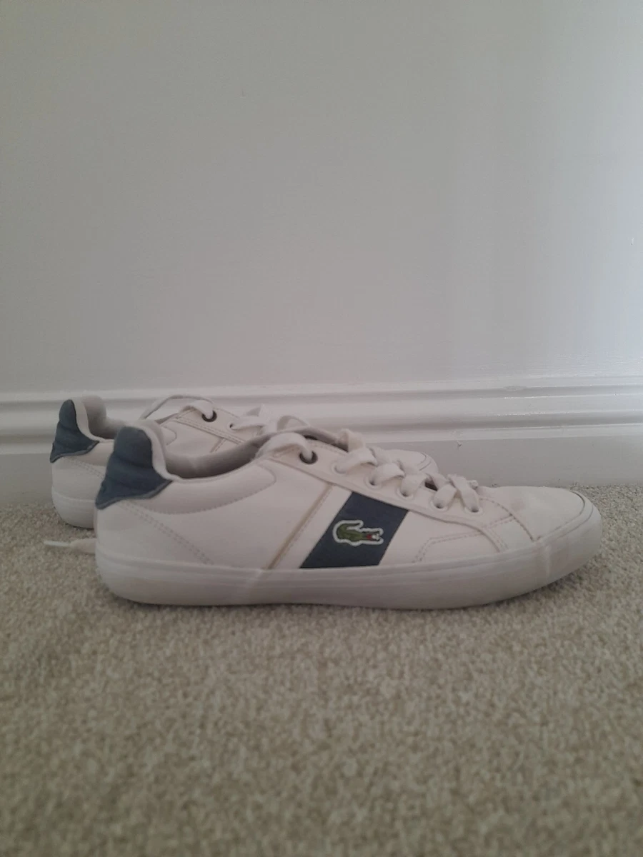 Lacoste ortholite white deals