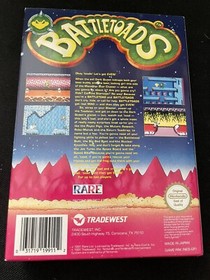 BATTLETOADS NES 8 bit - las ranas - PAL ESPA&Ntilde;A - NUEVO / PRECINTADO-