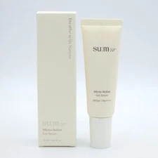 SU:M37 Micro Active Sun Serum 50ml SPF50+ PA++++ Sensitive Skin K-Beauty