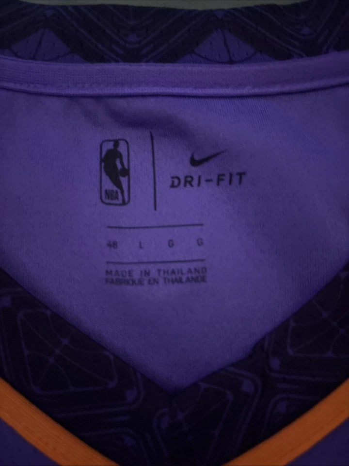 Camiseta deportiva Phoenix Suns Deandre Ayton City Edition Los Suns marca Nike para hombre grande” Foto 3 de 4