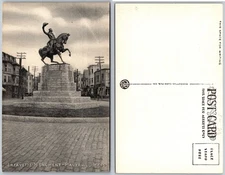 Lafayette Monument Haverhill MA Postcard