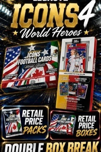 Club Legacyz Icons 4, Retail Priced Packs & Boxes + Double Box PYP, Part 2