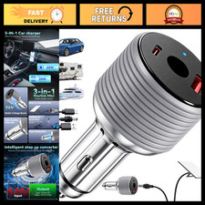 Mini Car Adapter 12V-24V DC Step Up Converter 60W for Starlink Devices