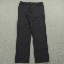Lululemon ABC Pants Mens 32x32 Classic Warpstreme Obsidian Grey Flex Five Pocket