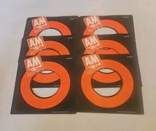 45 RPM 7" RECORD SLEEVES CO. SLEEVE 6 PACK SEE PHOTOS A M Records SLV355