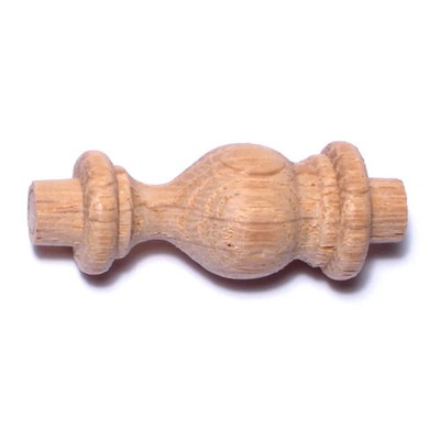 1-1/2'' Oak Wood Gallery Rail Spindles (10 pcs.)