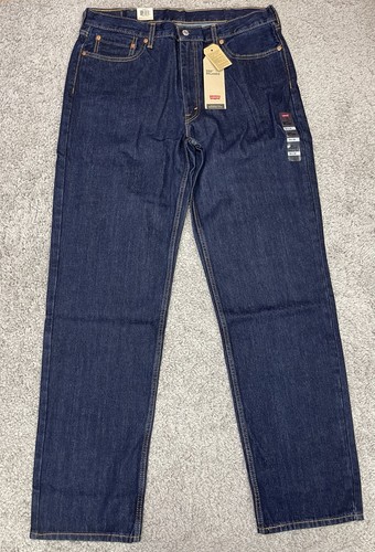 Levi’s 550 Relaxed Fit Jeans Men’s 38x36 Dark Wash WaterLess