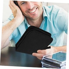 40 Disc CD DVD Carry Case Bag Wallet Storage Booklet Binder Zipper Album Case-