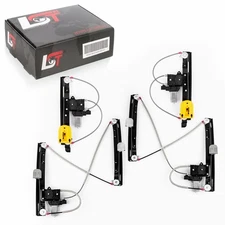 4x Power Window Regulator With Motor Front Rear Left Right Set For Jaguar XF X250 08-15