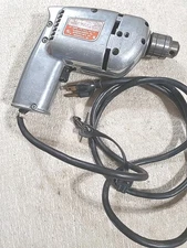 Vintage McGraw -Edison Power House 3/8” Corded Drill Model 70184A USA MADE TOOL 