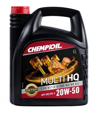 CHEMPIOIL Motoröl Mehrbereichsmotorenöl CH9401 Multi HQ 20W-50 4 Liter