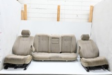 89-95 Bmw E34 5 Series Front Rear Interior Seats Set Beige Cloth 31k Oem 89-95 Bmw E34 5 Series Front Rear Interior Seats Set Beige Cloth 31k Oem
