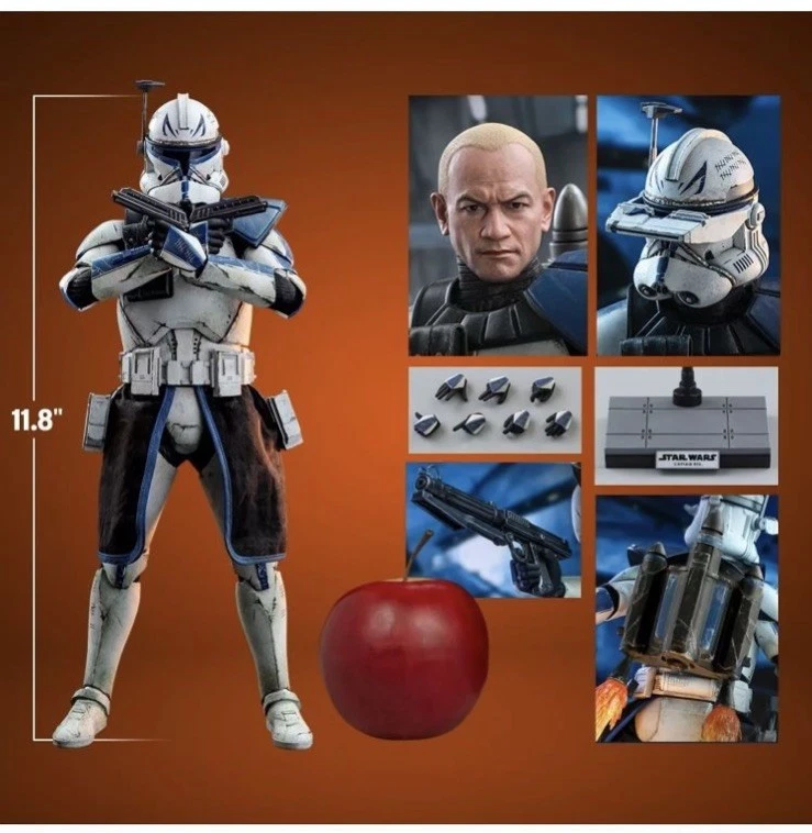 Hot Toys TMS018 Captain Rex Star Wars: Clone Wars | 1/6 Scale Figure-NEW - Image 3 of 4