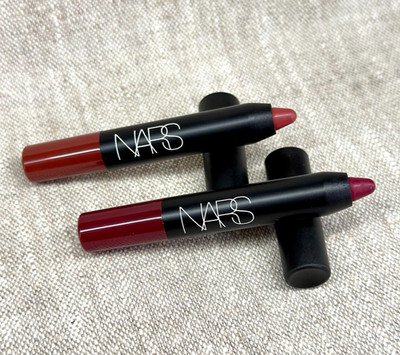 NARS Velvet Matte Lip Pencil Set of 2 DAMNED WALKYRIE Discontinued RARE HTF NEW