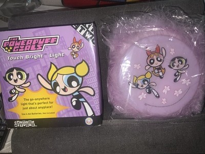 NOS 1999 Cartoon Network the powderpuff girls touch bright light Fuzzy Cute