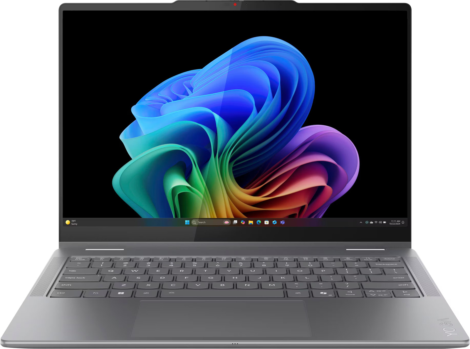 Lenovo - Yoga 7i 2-in-1 - Copilot+ PC - 14" 2K OLED Touchscreen Laptop - Inte...