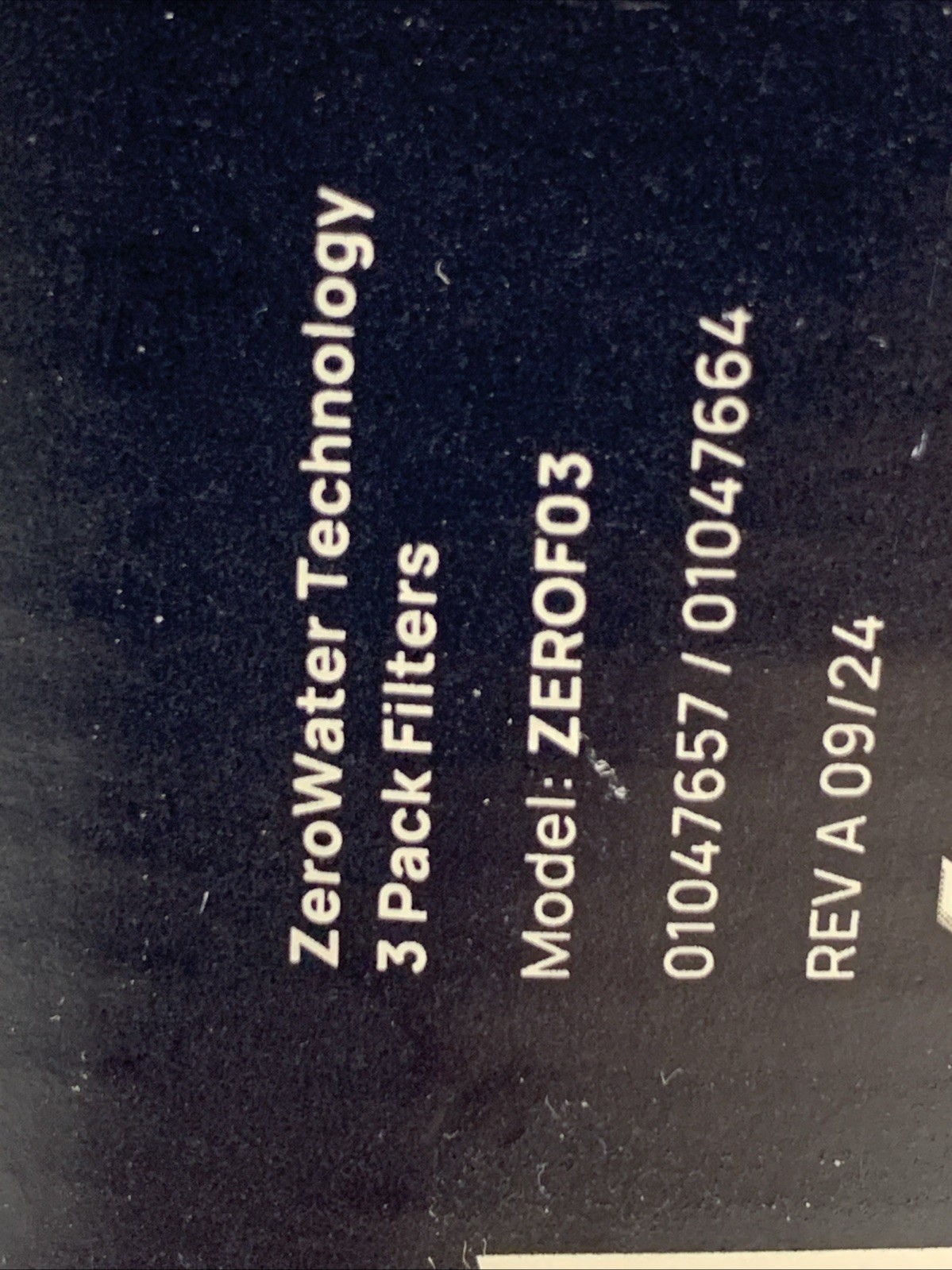 Culligan ZeroWater 5-Stage Replacement Advance Water Filter ZEROF03 – 3 Pack