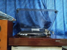 Denon DP-55M Direct Drive Turntable Record Player Vintage Japan Tested Working