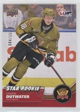 2021-22 Upper Deck CHL Star Rookie Exclusives /100 Owen Outwater #397