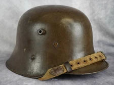 WWI Imperial Austro-Hungarian Helmet combat stahlhelm & liner WW2 Austrian steel