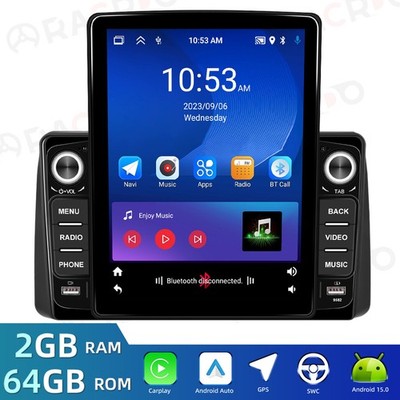 9.5'' Carplay Android 15 Car Radio Stereo 64GB For Dodge Grand Caravan 2011-2020