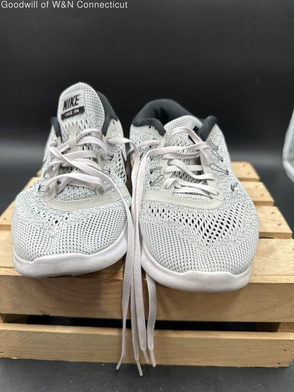 Authentic Nike Sneaker Men Gray/White Athletic Shoes - US 10-4