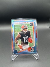 2025 Optic Silver Holo Prizm Rated Rookie Quinshon Judkins Cleveland Browns 252