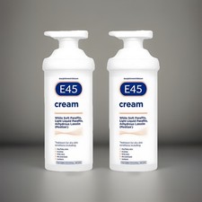 Image of E45 Cream - 500g x2 CHEAPEST ON EBAY - quick delivery 🚚