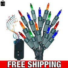 Musical Christmas Lights Plays 25 Songs 8 Function 140 Lights 31.2 Ft Multicolor