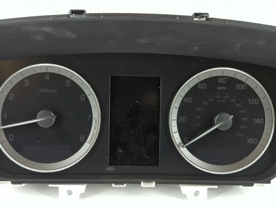 Cuadro de instrumentos velocímetro Hyundai Sonata 2015-2017 medidores 94011-c2201 L7HQX Foto 4 de 4
