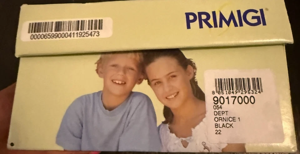 Primigi Niñas Infantes Bebé Zapatos de Vestir Mary Janes Negro Ornice EU 22 US Talla 6 Foto 2 de 4