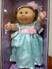 TRU Cabbage Patch Kid K-20 Green Eyes Wavy Hair Freckles Myra Reese 5-24