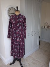 Vintage Laura Ashley Cordroy Dress Size 14 UK Made In GB Cottage Core Floral