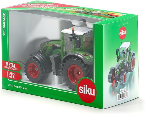 siku 3285, Fendt 724 Vario Tractor, 1:32, Metal,Plastic, Green, Ackermann steeri - Picture 4 of 10