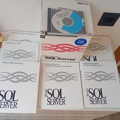 ANGEBOTE / KOMBINIEREN - MICROSOFT - SQL SERVER 6,5 BÜCHER UND VISUELLES C++ WIE ABGEBILDET